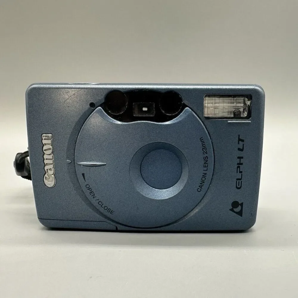 Canon ELPH LT Film Camera For Parts No Battery
